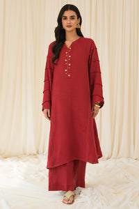 2 Piece - Slub Khaddar Suit P0872 (SO)