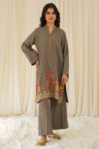 2 Piece - Slub Khaddar Suit P0881