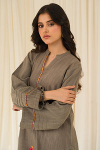 2 Piece - Slub Khaddar Suit P0881