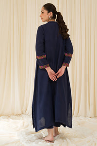 2 Piece - Embroidered Slub Khaddar Suit P878A