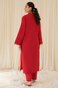 2 Piece - Embroidered Khaddar Suit P0864