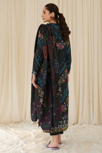 3 Piece - Embroidered Khaddar Suit U1001