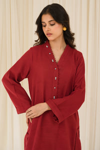 2 Piece - Slub Khaddar Suit P872A