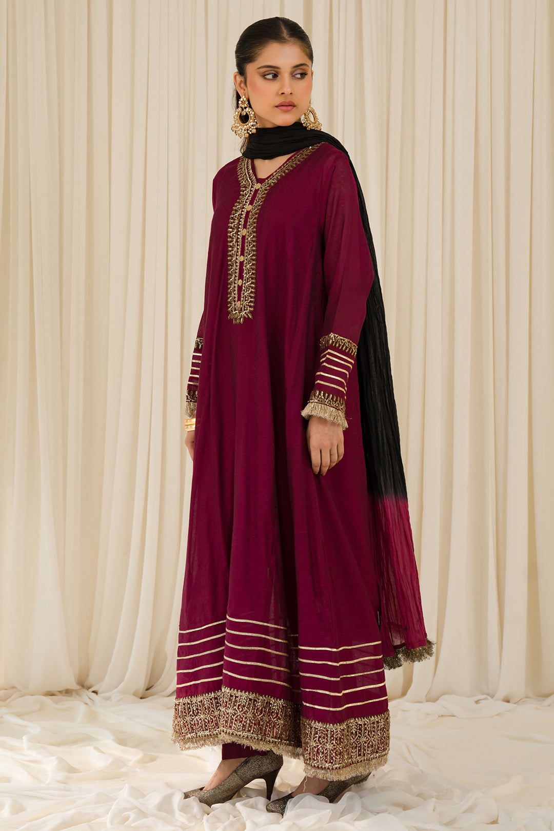 3 Piece - Embroidered Khaadi Suit L0962
