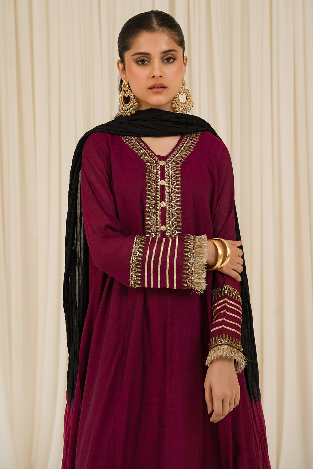 3 Piece - Embroidered Khaadi Suit L0962