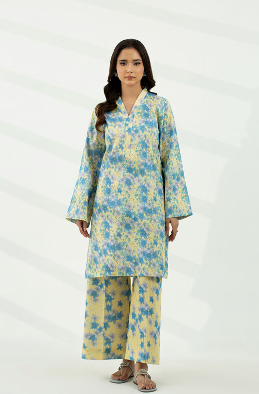 2 Piece - Digital Printed Lawn Suit P001220