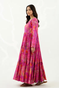 1 Piece - Digital Printed Lawn Shirt P001216