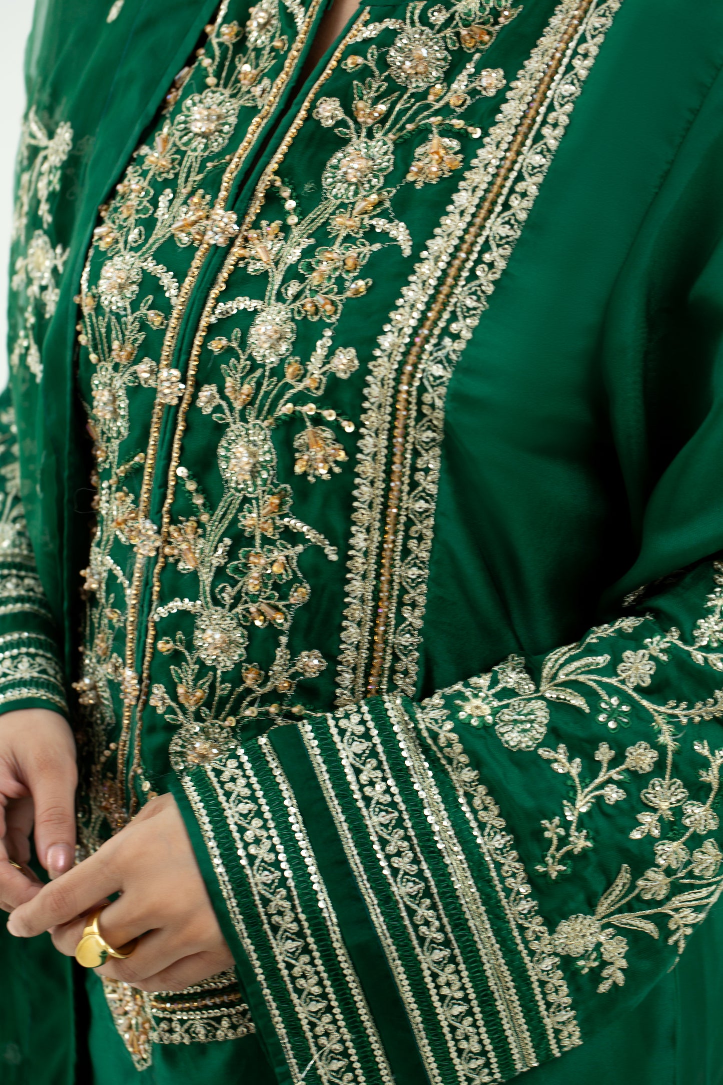 3 Piece - Premium Silk Suit LFP1135