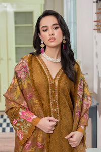 3 Piece - Embroidered Viscose Self Jacquard Suit P001173