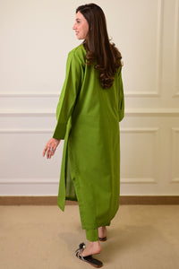 2 Piece - Lawn Suit CT00012 Green