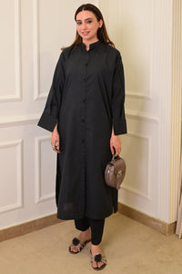 2 Piece - Lawn Suit CT00012 Black