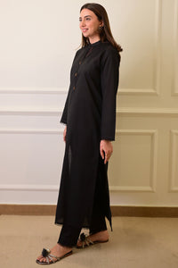 2 Piece - Lawn Suit CT00013 Black