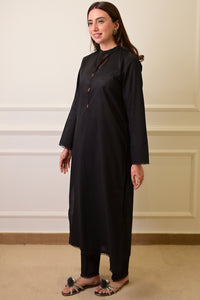2 Piece - Lawn Suit CT00013 Black