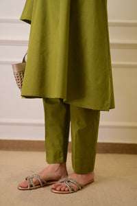2 Piece - Lawn Suit CT009 Green