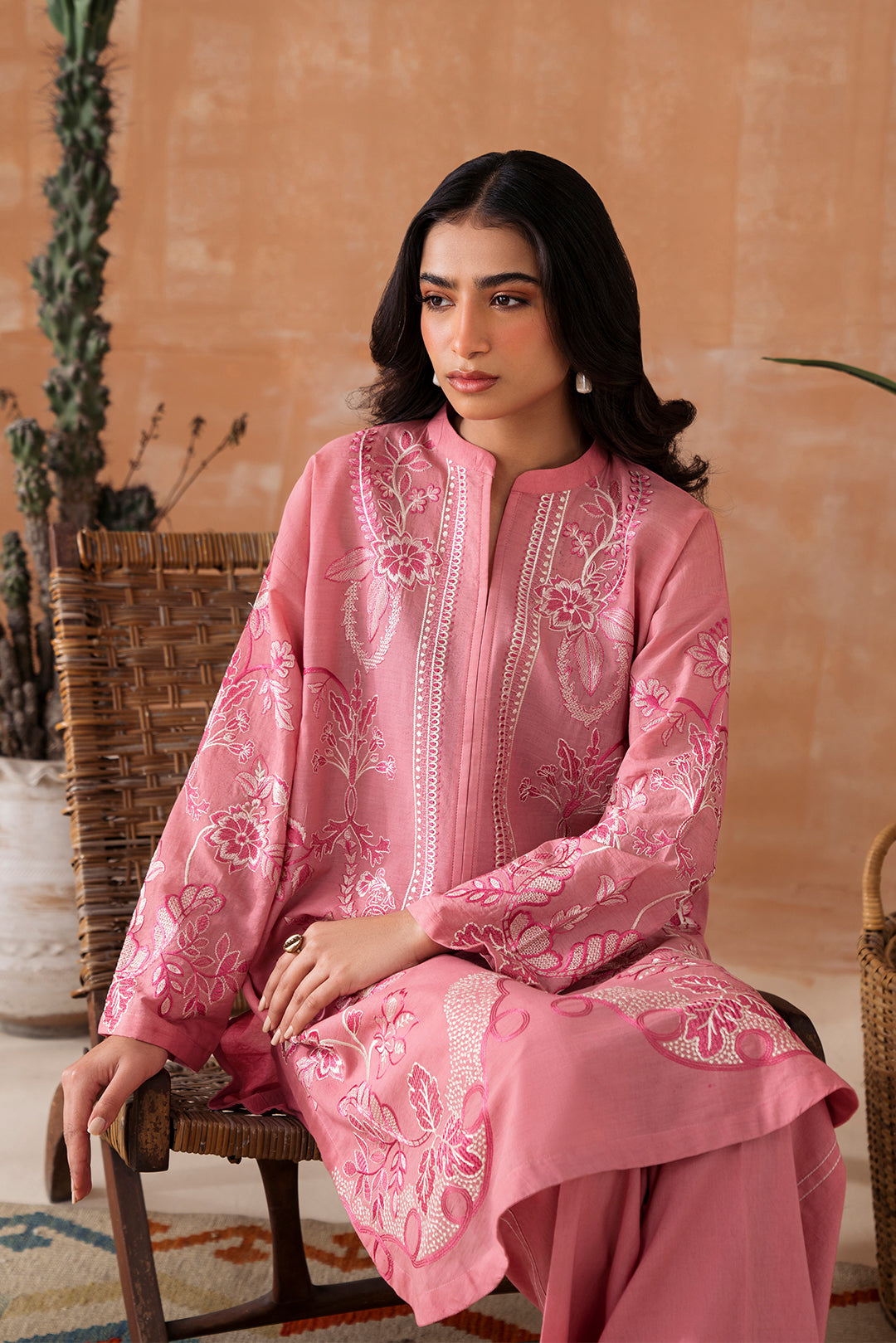 2 Piece - Embroidered Lawn  Suit P1040