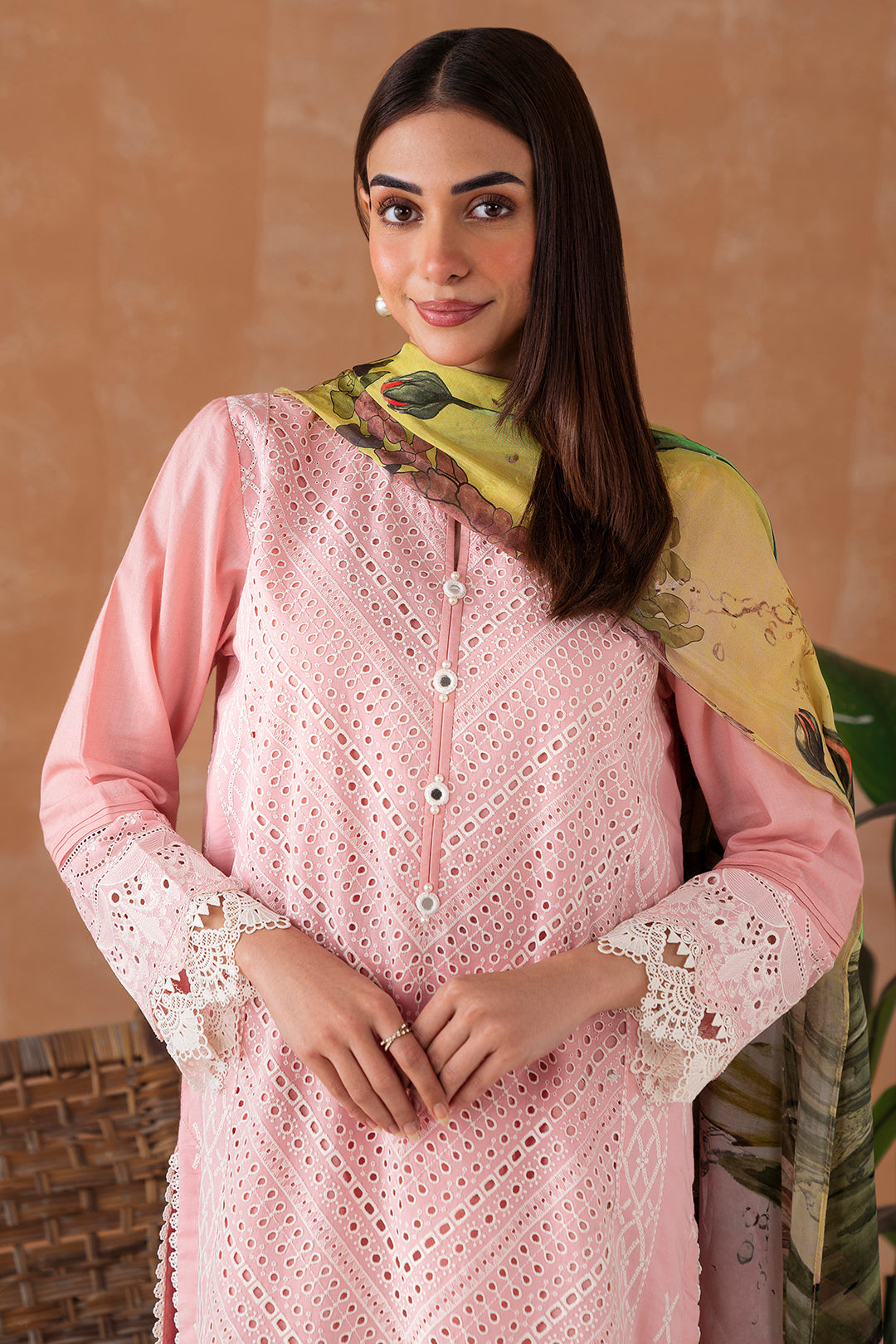 3 Piece - Embroidered Lawn Suit P1072