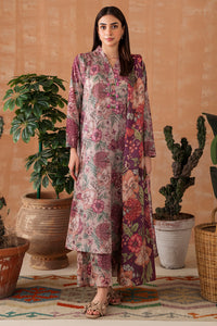 3 Piece - Digital Printed Lawn  Suit P1110