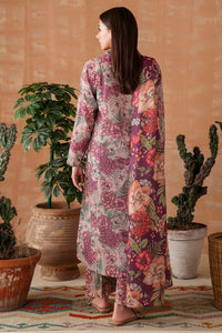 3 Piece - Digital Printed Lawn  Suit P1110