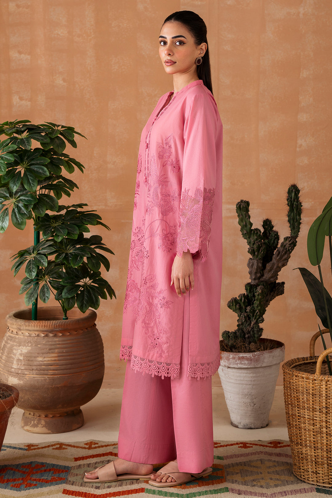 2 Piece - Embroidered Lawn Suit P1056