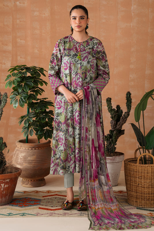2 Piece - Embroidered Lawn  Suit P1114