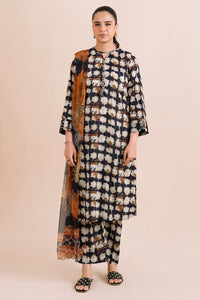 3 Piece - Digital Printed Lawn  Suit P1124