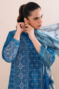 3 Piece - Schiffli  Lawn Suit P1074 (SO)