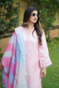 3 Piece - Embroidered Lawn Suit P001242