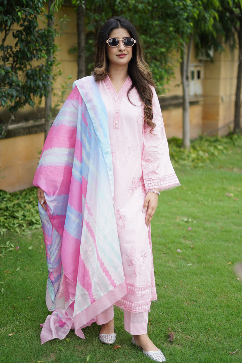 3 Piece - Embroidered Lawn Suit P001242