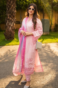 3 Piece - Embroidered Lawn Suit P001242