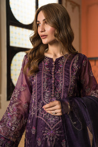 3 Piece - Dyed Embroidered Organza Suit L0594 (SO)