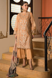 4 Piece - Dyed Embroidered Organza Suit L0776 (SO)