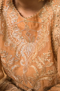 4 Piece - Dyed Embroidered Organza Suit L0776 (SO)