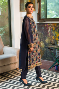 2 Piece - Dyed Embroidered Organza Suit L0777 (SO)