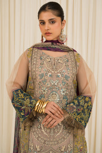 3 Piece - Embroidered Organza Suit L0778 (SO)