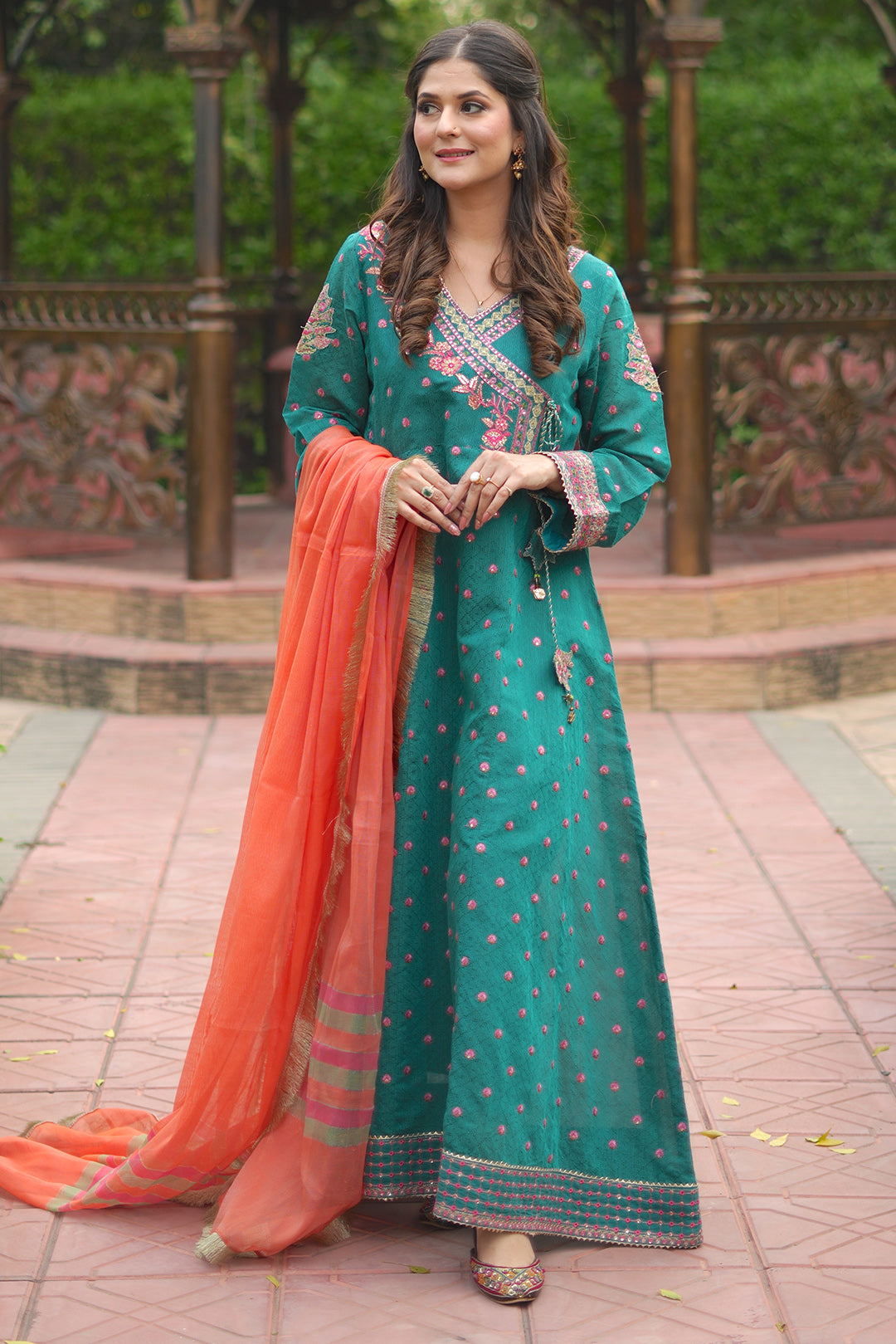 2 Piece - Dyed Embroidered Khaadi Suit L0953