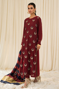 3 Piece - Embroidered Chambray Suit L1019 (SO)