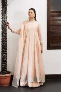 2 Piece - Embroidered Cotton Staple Khadi Net Suit L1151