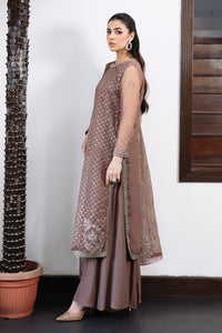 4 Piece - Embroidered Organza Suit L1153