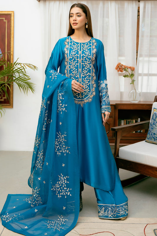 3 Piece - Premium Silk Suit LFP1115