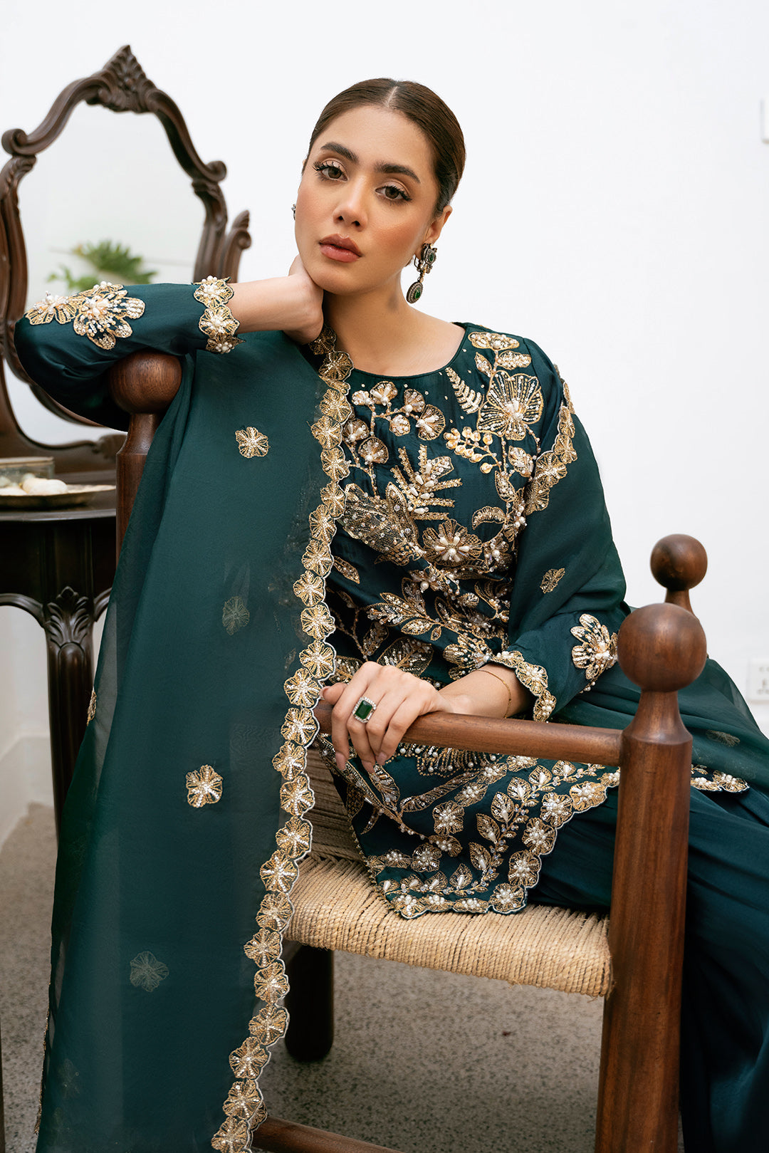 3 Piece - Premium Silk Suit LFP1118