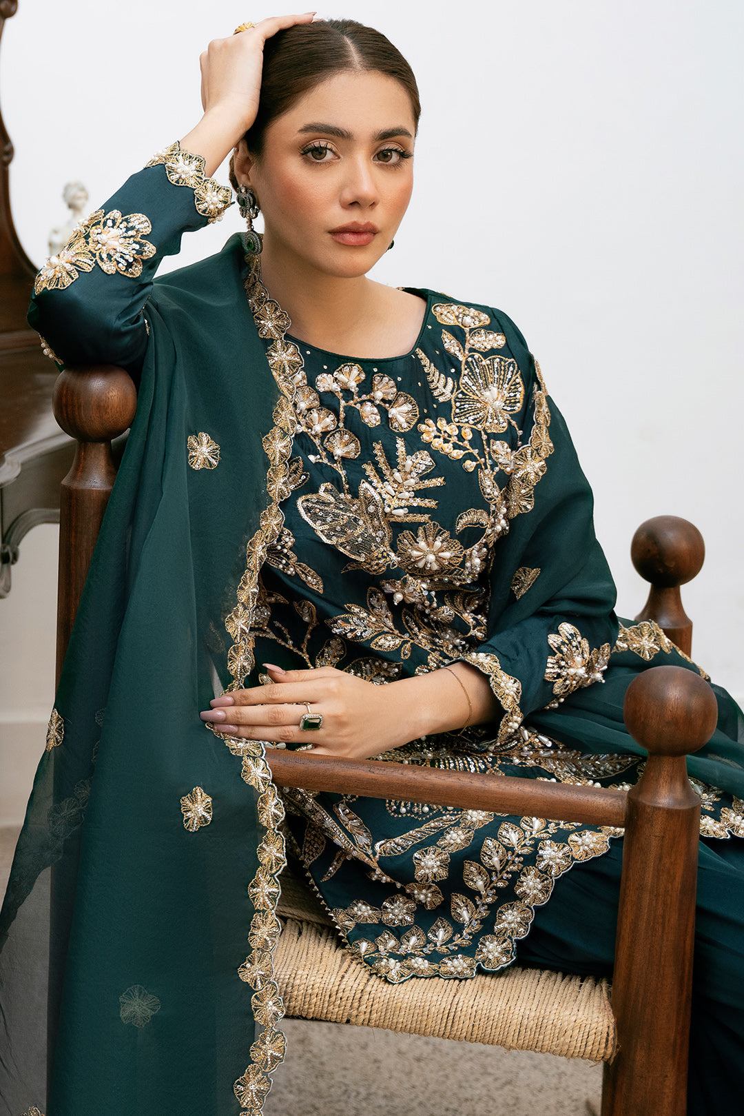 3 Piece - Premium Silk Suit LFP1118