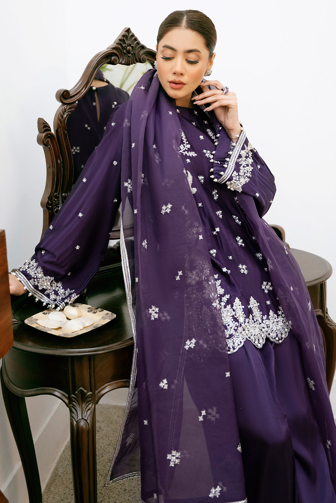 3 Piece - Premium Silk Suit LFP1119