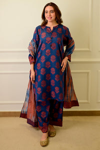 3 Piece - Printed Lawn Suit P001030