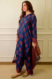 3 Piece - Printed Lawn Suit P001030