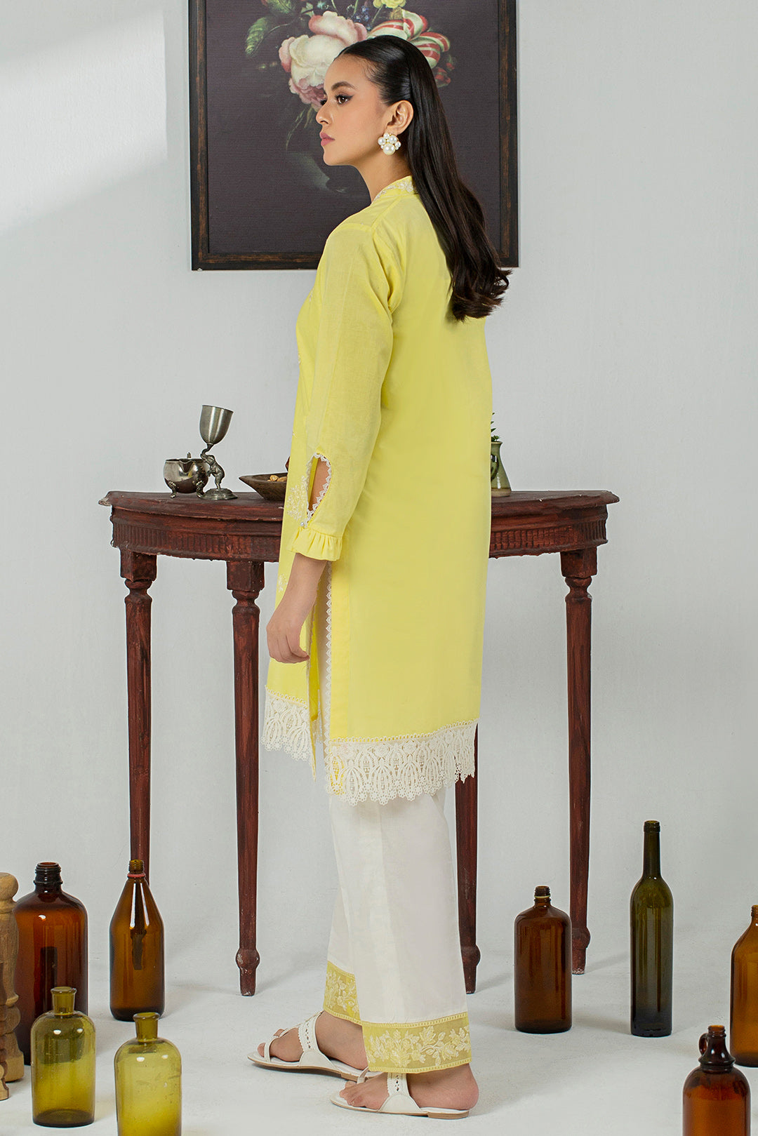 2 Piece - Cotton Cambric Suit P001128