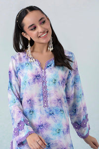 2 Piece - Digital Printed Lawn Silk Suit P001151 (SO)
