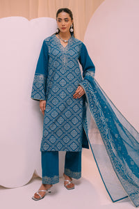 3 Piece - Block Print Cotton Suit P001223