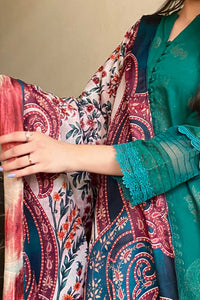 2 Piece - Dyed Embroidered Jacquard Suit P0275