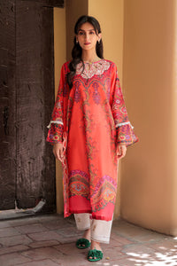 1 Piece - Embroidered Digital Printed Lawn Shirt P0438 (SO)