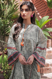 2 Piece - Embroidered Digital Printed Lawn Suit P0488 (SO)